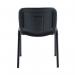 First Ultra Multipurpose Stacking Chair 532x585x805mm Charcoal KF98505 KF98505