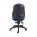 First High Back Operator Chair 640x640x985-1175mm Blue KF98506 KF98506