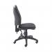 First High Back Operator Chair 640x640x985-1175mm Charcoal KF98507 KF98507