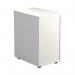 First 3 Drawer Desk High Pedestal 404x600x730mm White KF98511 KF98511