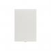 First 3 Drawer Desk High Pedestal 404x600x730mm White KF98511 KF98511