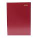 A4 Day/Page Appointments 2018 Burgundy Desk Diary KFA41ABG18