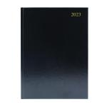 Desk Diary Day Per Page Appointments A4 Black 2023 KFA41ABK23 KFA41ABK23