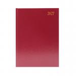 Desk Diary Week To View A4 Burgundy 2027 KFA43BG27 KFA43BG27