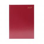 Desk Diary Day Per Page Appt A5 Burgundy 2027 KFA51ABG27 KFA51ABG27