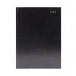 Q-Connect 5 Star Desk Diary Day Per Page Appointment A5 Black 2026 KFA51ABK26 KFA51ABK26