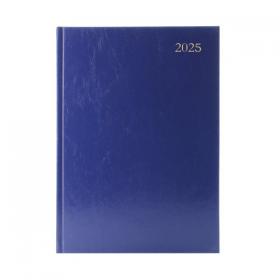 Desk Diary Day Per Page Appointment A5 Blue 2025 KFA51ABU25 KFA51ABU25