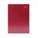 Desk Diary Day Per Page A5 Burgundy 2027 KFA51BG27 KFA51BG27