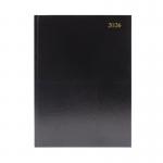 Q-Connect 5 Star Desk Diary Day Per Page A5 Black 2026 KFA51BK26 KFA51BK26