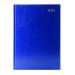 Desk Diary Day Per Page A5 Blue 2021 KFA51BU21
