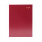 Desk Diary 2 Day Per Page A5 Burgndy 2027 KFA52BG27 KFA52BG27