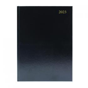 Desk Diary 2 Days Per Page A5 Black 2023 KFA52BK22 KFA52BK23