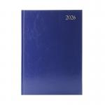Q-Connect 5 Star Desk Diary 2 Day Per Page A5 Blue 2026 KFA52BU26 KFA52BU26