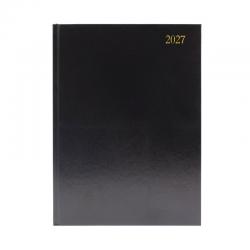 5 Star Desk Diary Week To View A5 Black 2027 KFA53BK27 KFA53BK27