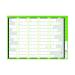 Q-Connect Fiscal Planner Mounted 855 x 610mm 2021-22 KFFPM21