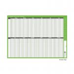 Q-Connect Staff Planner Mounted 2027 KFSPM27 KFSPM27