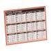 Year to View Calendar 257 x 210mm 2020 KFYC120