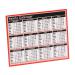 Year To View Calendar 257 x 210mm 2021 KFYC121