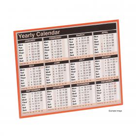 Year To View Calendar 2025 KFYC125 KFYC125