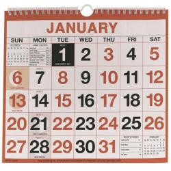 Cheap Stationery Supply of Condiary 249x231mm 2014 Wirebound Calendar KFYC2214 Office Statationery
