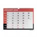 Wirebound Month to View Calendar A3 2026 KFYC2326 KFYC2326