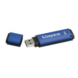Cheap Stationery Supply of Kingston Data Traveler vault privacy USB drive 16GB Blue DTVP/16GB Office Statationery
