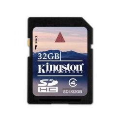 Cheap Stationery Supply of Kingston Secure Digital Memory Card 32GB SDHC Class 4 Sd4/32GB Office Statationery