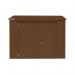 Safestor Richmond Metal Garden Shed Clay Brown SFSC016-317 KNT00026