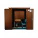 Safestor Richmond Metal Garden Shed Clay Brown SFSC016-317 KNT00026