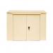 Safestor Richmond Metal Garden Shed Ivory SFSC016-316 KNT00027