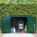 Safestor Richmond Metal Garden Shed Fir Green SFSC016-318 KNT00032
