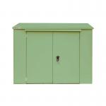 Safestor Richmond Metal Garden Shed Lakeland Light Green SFSC016-319 KNT00033