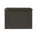 Safestor Richmond Metal Garden Shed Dark Grey SFSC016-315 KNT00034