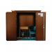 Safestor Harrogate Metal Garden Potting Shed Clay Brown SFSC017-317 KNT00035