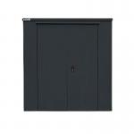 Safestor Harrogate Metal Garden Potting Shed Dark Grey SFSC017-315 KNT00041