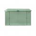 Safestor Ripon Lift-Up Lid Metal Garden Shed Lakeland Light Green SFSC004-319 KNT00046