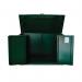 Safestor Ripon Lift-Up Lid Metal Garden Shed Fir Green SFSC004-318 KNT00048