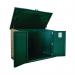 Safestor Ripon Lift-Up Lid Metal Garden Shed Fir Green SFSC004-318 KNT00048
