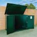 Safestor Ripon Lift-Up Lid Metal Garden Shed Fir Green SFSC004-318 KNT00048