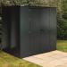 Safestor Ryedale Metal Storage Unit Dark Grey SFSC018-315 KNT00050