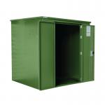 Safestor Ryedale Metal Storage Unit Lakeland Light Green SFSC018-319 KNT00053