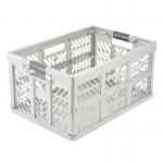 Keeeper Ultra Tough Ben Folding Crate 45 Litre Silver 10297 KPR12166