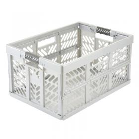 Keeeper Ultra Tough Ben Folding Crate 45 Litre Silver 10297 KPR12166
