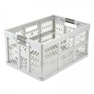 Keeeper Ultra Tough Ben Folding Crate 45 Litre Silver 10297 KPR12166