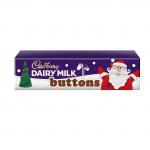 Cadbury Dairy Milk Chocolate Buttons Tube Christmas 72g 4308189 KS02578