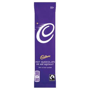 Image of Cadbury Instant Hot Chocolate Sachets 28g Pack of 50 915654 KS04386