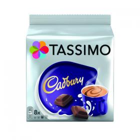 Tassimo Cadbury Hot Chocolate 240g 8 Capsules (Pack of 5) 4031638 KS37016