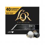 L Or Onyx Espresso Coffee Capsules (Pack of 40) 4060137 KS38629