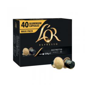 LOr Nespresso Ristretto Capsule (Pack of 40) 4028790 KS39022