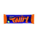 Cadbury Twirl Orange Chocolate 43g (Pack of 48) 4262248 KS44017